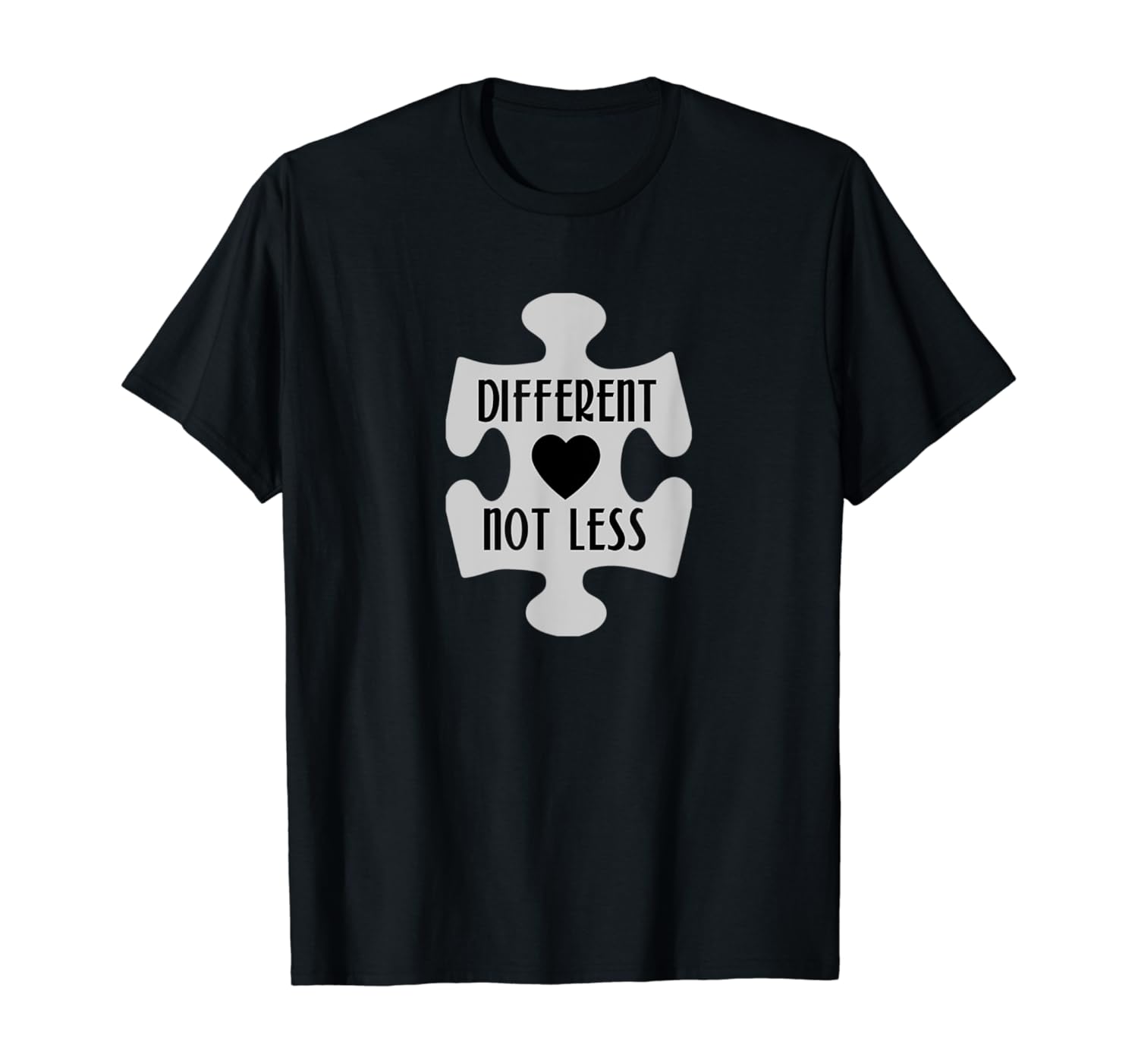 Different Not Less Autism Awareness Special Needs Tshirt